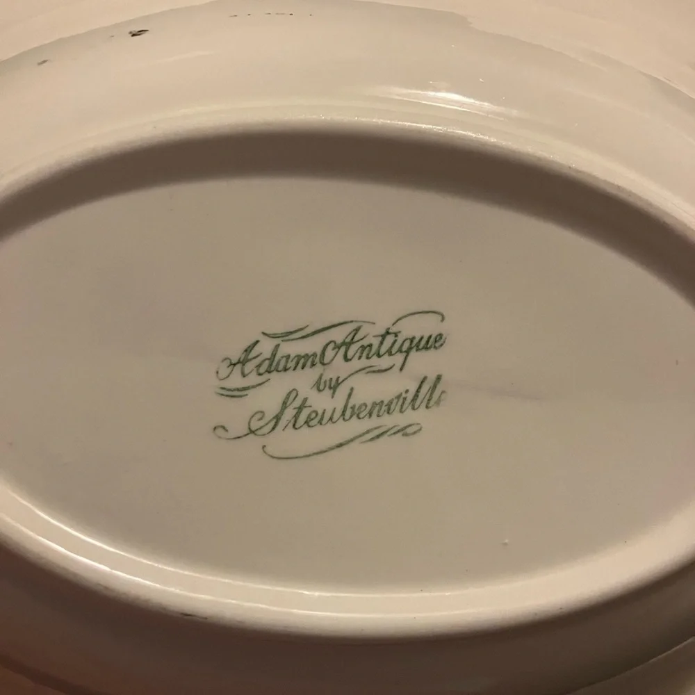 Vintage Steubenville porcelain bundle, beautiful floral pattern.